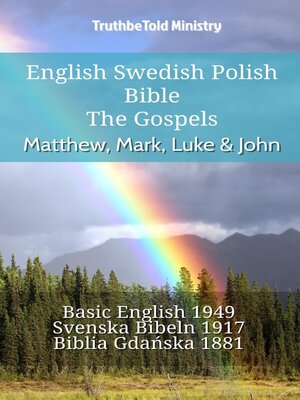 cover image of English Swedish Polish Bible--The Gospels--Matthew, Mark, Luke & John